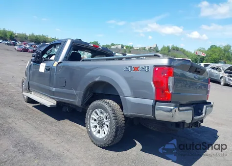 2021 Ford F-250 Xl из США, поврежденный, VIN 1FTBF2B61MEC55902